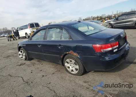 2008 Hyundai Sonata Gls z USA, uszkodzony, nr VIN 5NPET46C78H402618